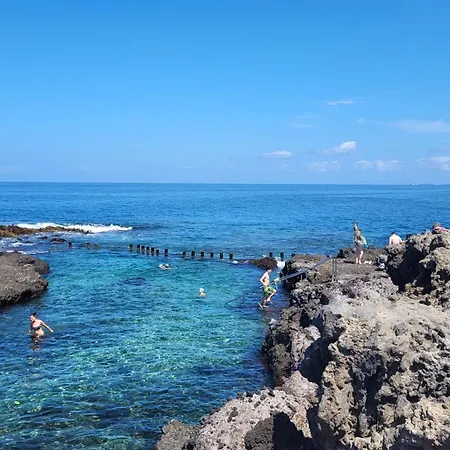 Mit Sonnenterrasse Und Panorama - Meerblick, 5 Min. Von Hafen + Apartamento Acantilado de los Gigantes