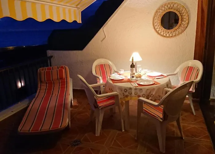 Mit Sonnenterrasse Und Panorama - Meerblick, 5 Min. Von Hafen + Appartement Acantilado de los Gigantes