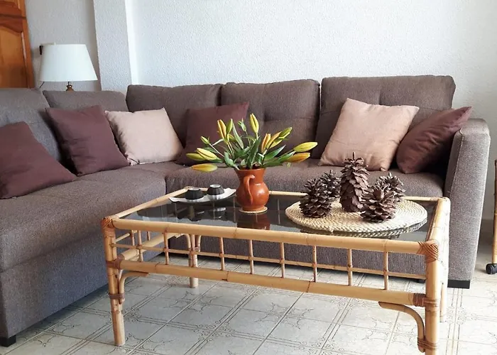 Appartement Mit Sonnenterrasse Und Panorama - Meerblick, 5 Min. Von Hafen + Acantilado de los Gigantes